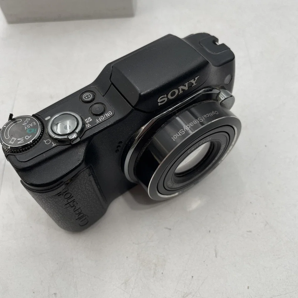 Sony Cyber-shot DSC-H20 Digital Camera 10.1MP+Battery+Charger+SD Card+Case*READ*